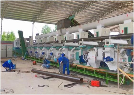 industrial pellet making machine 