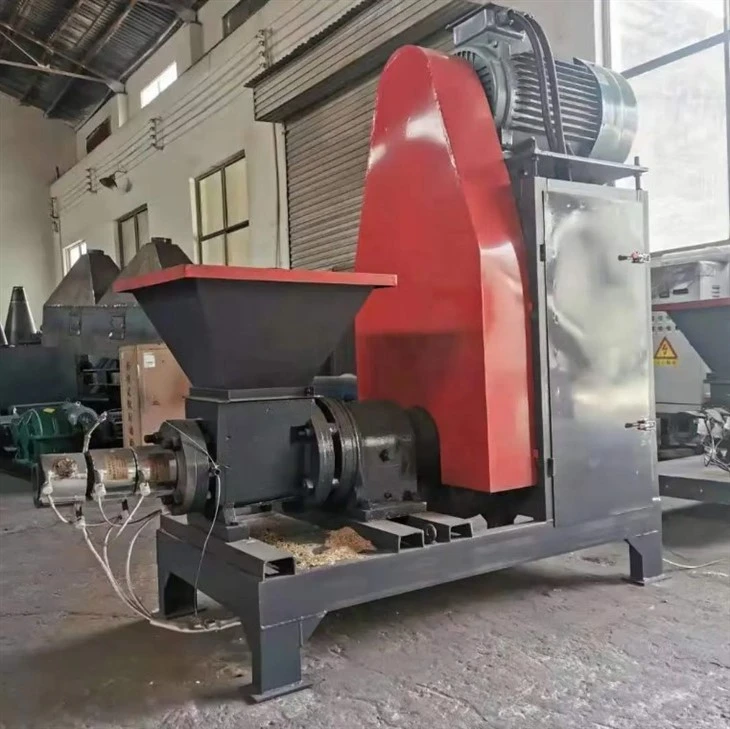 Small Corn Stalk Sawdust Coal Straw Rice Husk Wood Press Charcoal Briquette Making Machine