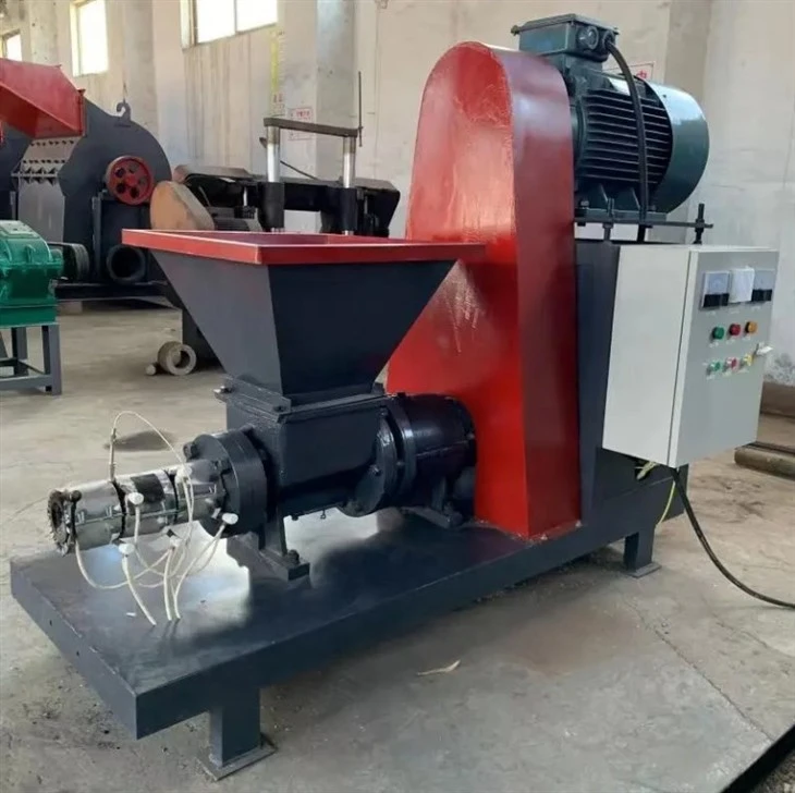 Small Corn Stalk Sawdust Coal Straw Rice Husk Wood Press Charcoal Briquette Making Machine