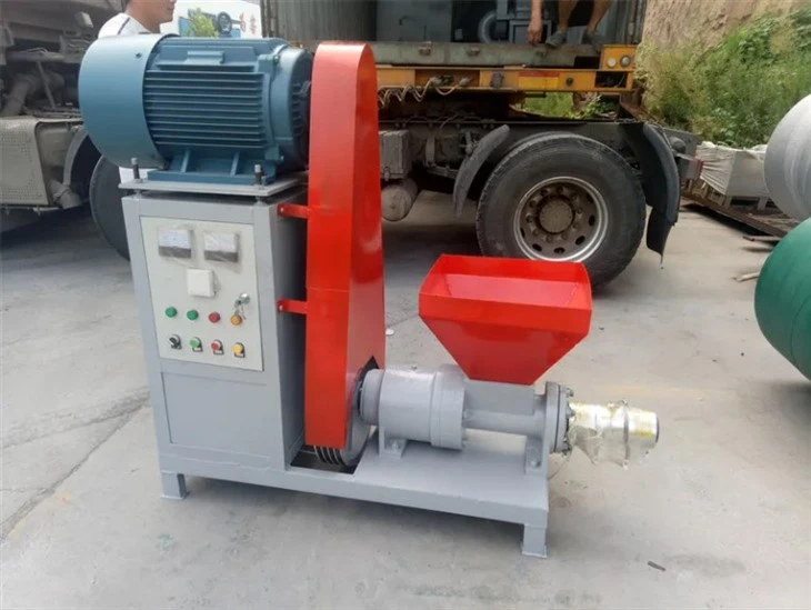Small Corn Stalk Sawdust Coal Straw Rice Husk Wood Press Charcoal Briquette Making Machine