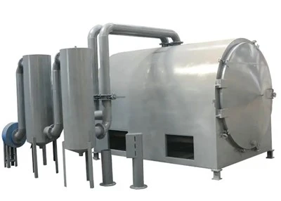 Tungku karbonisasi horizontal multifungsi