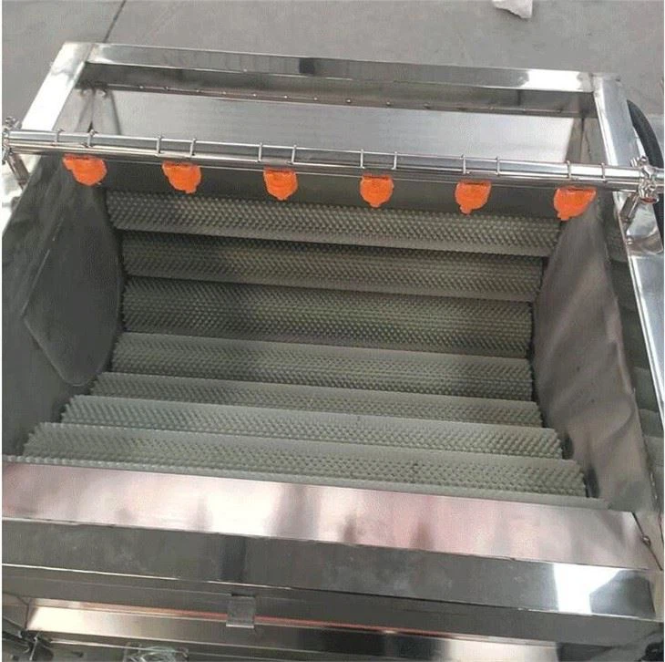 Potato Carrot Ginger Seafood Vegetable Washing Machine Fruits Cleaning Machine