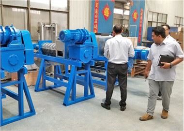 Mesin Pengeringan Serat EFB Jenis Sekrup Tekan